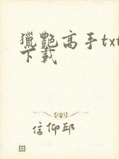 猎艳高手txt下载