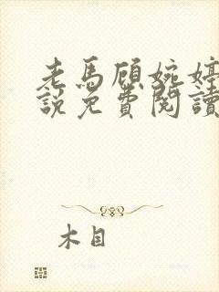 老马顾婉婷的小说免费阅读