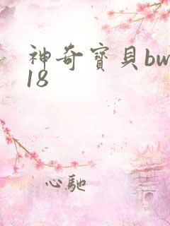 神奇宝贝bw118