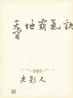 天地霸气诀无弹窗