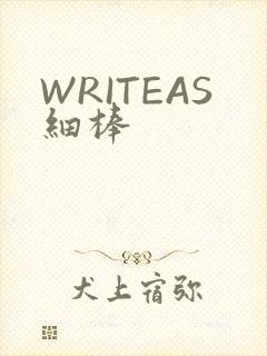 WRITEAS细棒