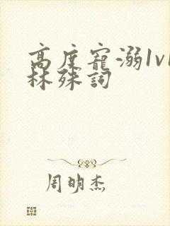 高度宠溺1v1林殊词