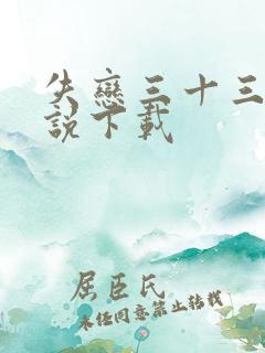 失恋三十三天小说下载