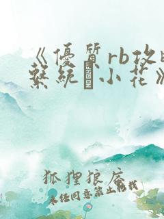 《优质rb攻略系统寀小花》