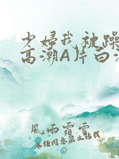 少妇我被躁爽到高潮A片白洁