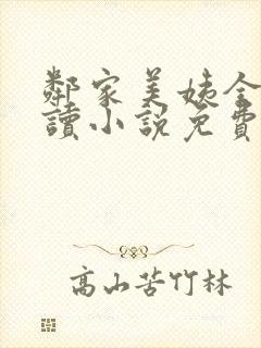 邻家美姨全文阅读小说免费