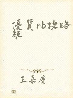 优质rb攻略系统