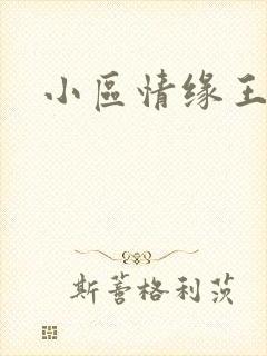 小区情缘王丽萍