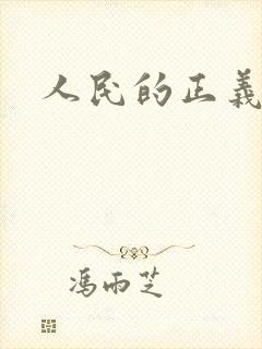 人民的正义小说