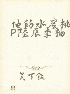 他的水蜜桃POP陆辰季柚