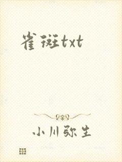 雀斑txt