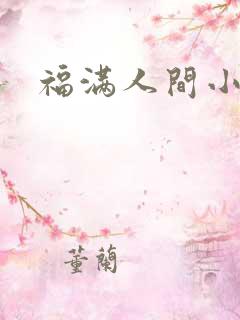 福满人间小说