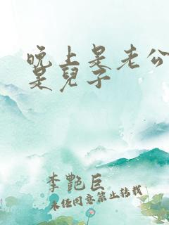 晚上是老公白天是儿子