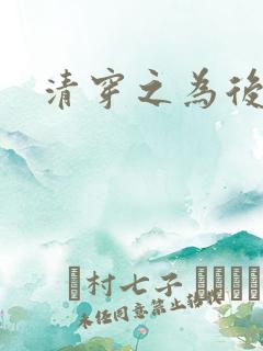 清穿之为后