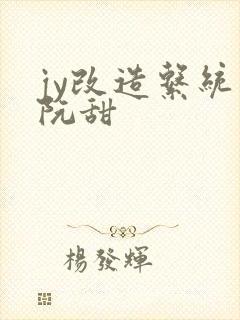 jy改造系统人阮甜