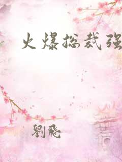 火爆总裁强制爱