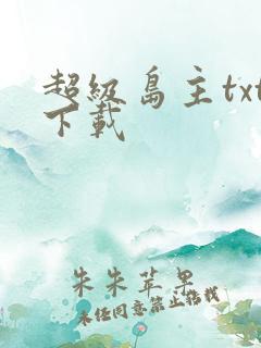 超级岛主txt下载