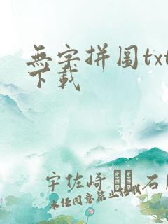 无字拼图txt下载