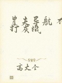 农夫导航 不准打灰机