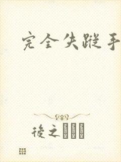 完全失踪手册