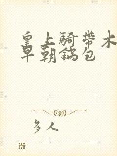 皇上骑带木棒的早朝锅包