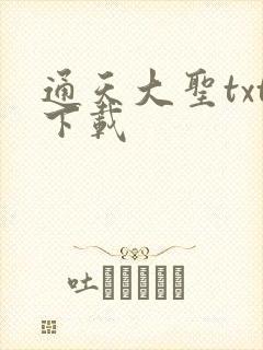 通天大圣txt下载