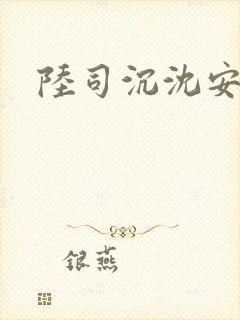 陆司沉沈安