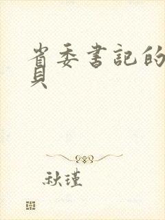 省委书记的小宝贝