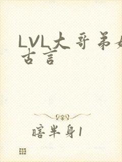 LVL大哥弟媳古言