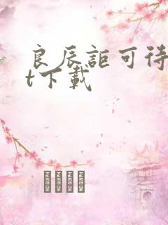 良辰讵可待txt下载