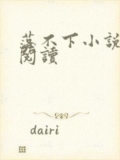 落不下小说免费阅读