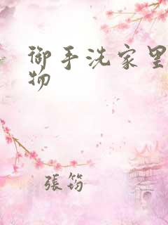 御手洗家里的事物