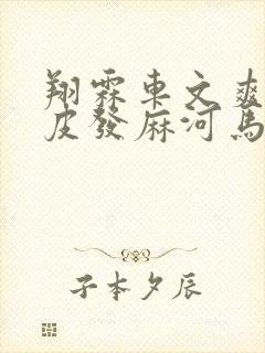 翔霖车文爽到头皮发麻河马的秘密