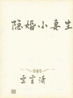 隐婚小妻生个娃