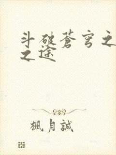 斗破苍穹之王者之途