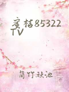 蜜桔85322TV