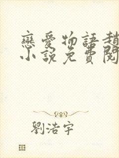 恋爱物语赵菲菲小说免费阅读全文