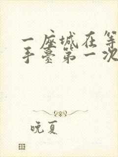 一座城在等你洗手台第一次