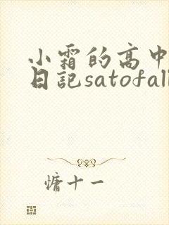小霜的高中成长日记satofall