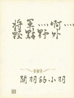 将军灬啊灬啊灬轻点野外
