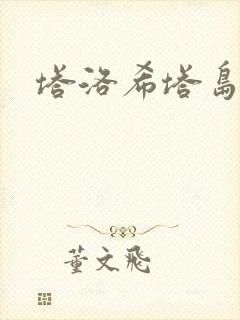 塔洛希塔岛小说