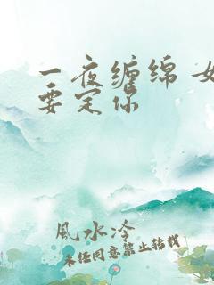 一夜缠绵 女人要定你