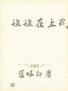 姐姐在上我在下