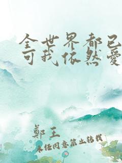 全世界都已剧终可我依然爱你