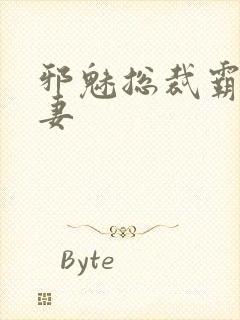 邪魅总裁霸占新妻