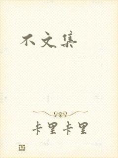 不文集