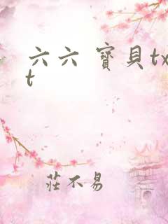 六六 宝贝txt