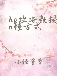 hp攻略教授的n种方式