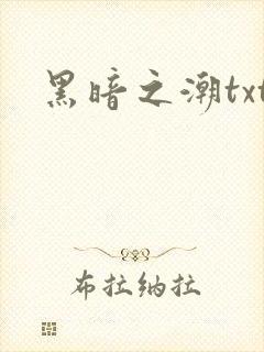 黑暗之潮txt