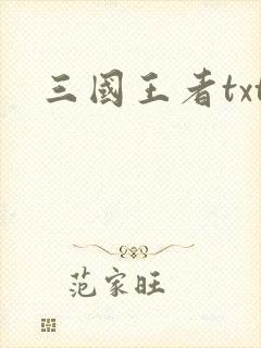 三国王者txt